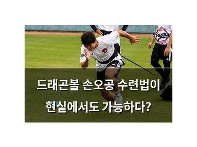 드래곤볼 손오공 수련법이 현실에서도 가능하다?