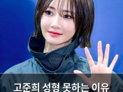 고준희 성형 못하는 이유 공개에 네티즌 떠들썩