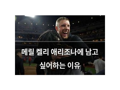 메릴 켈리 애리조나에 남고 싶어하는 이유