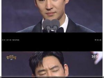 이제훈 2년 연속 SBS 연기대상 수상