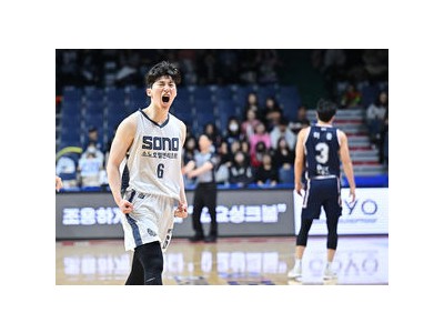 소노 3점포로 KCC 꺾고 2연승 달성