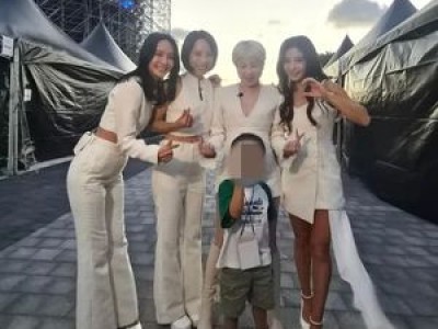 조민아 불후의 명곡 무대 끝나자마자 아들과 함께한 사진 공개
